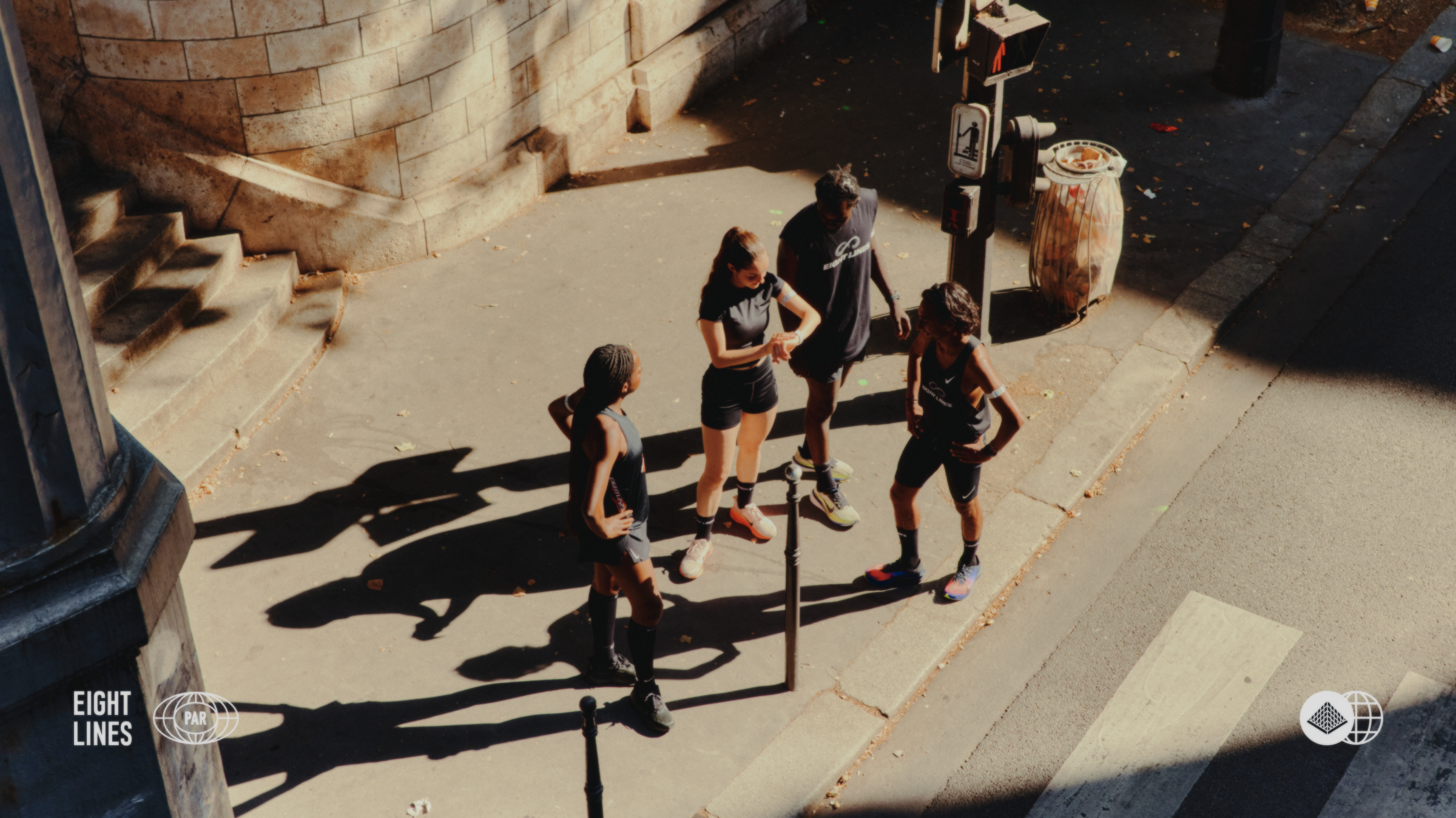 THE WORLD RUNS. WE RUN THE WORLD.