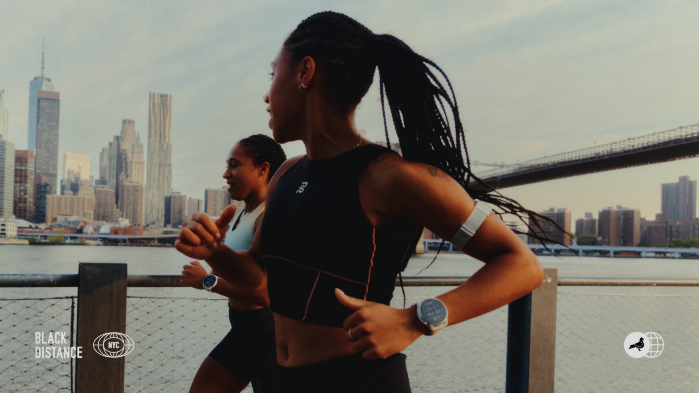 THE WORLD RUNS. WE RUN THE WORLD.