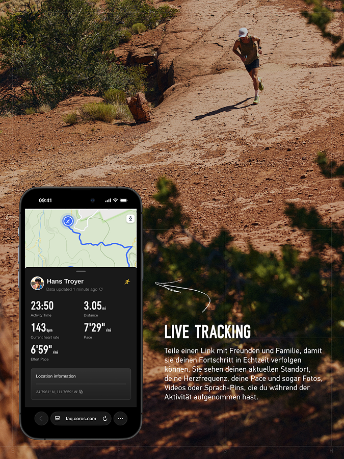 live tracking
