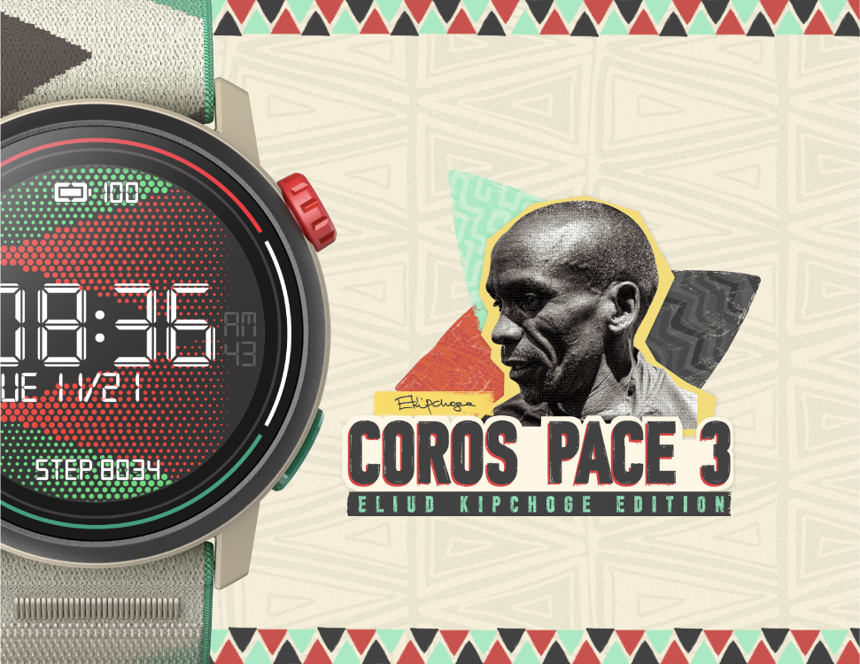 COROS PACE 3 Eliud Kipchoge Edition: A Celebration of Excellence and  Performance