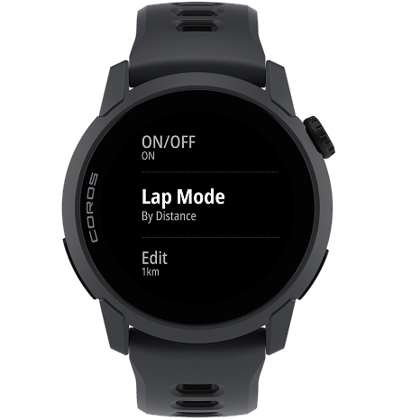coros distance alerts