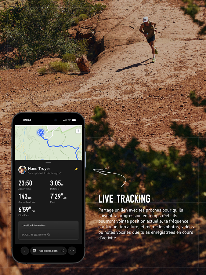 live tracking