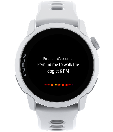 COROS Voice Controls