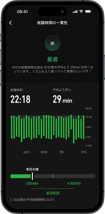 bedtime consistency